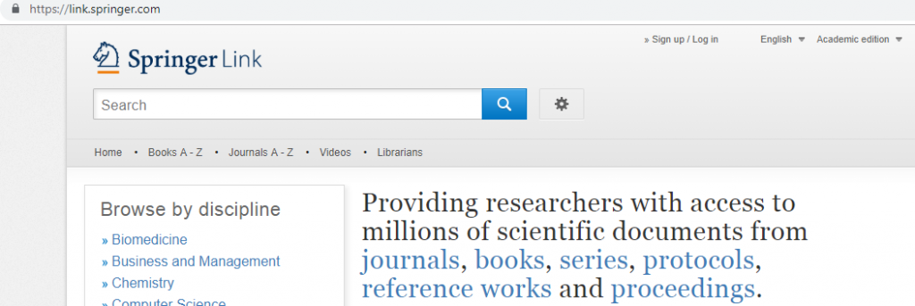 best search engine for literature review