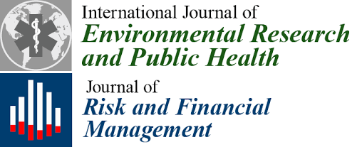 The logos of IJERPH and JRFM, two journals by MDPI that have been ...