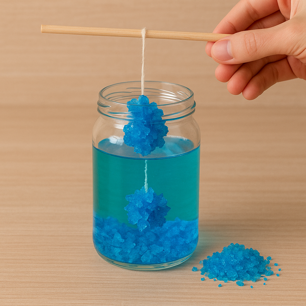 Homemade Crystals ©TheScienceInsight.com