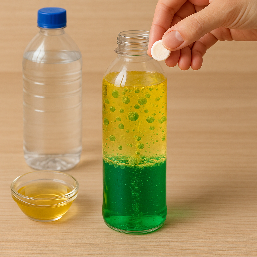 Lava Lamp Experiment ©TheScienceInsight.com