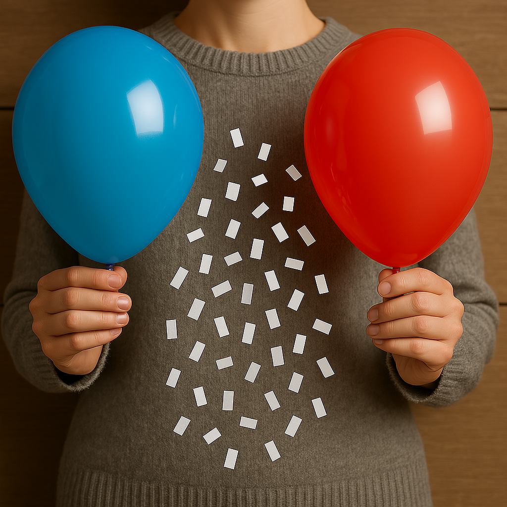 Static Electricity with Balloons ©TheScienceInsight.com